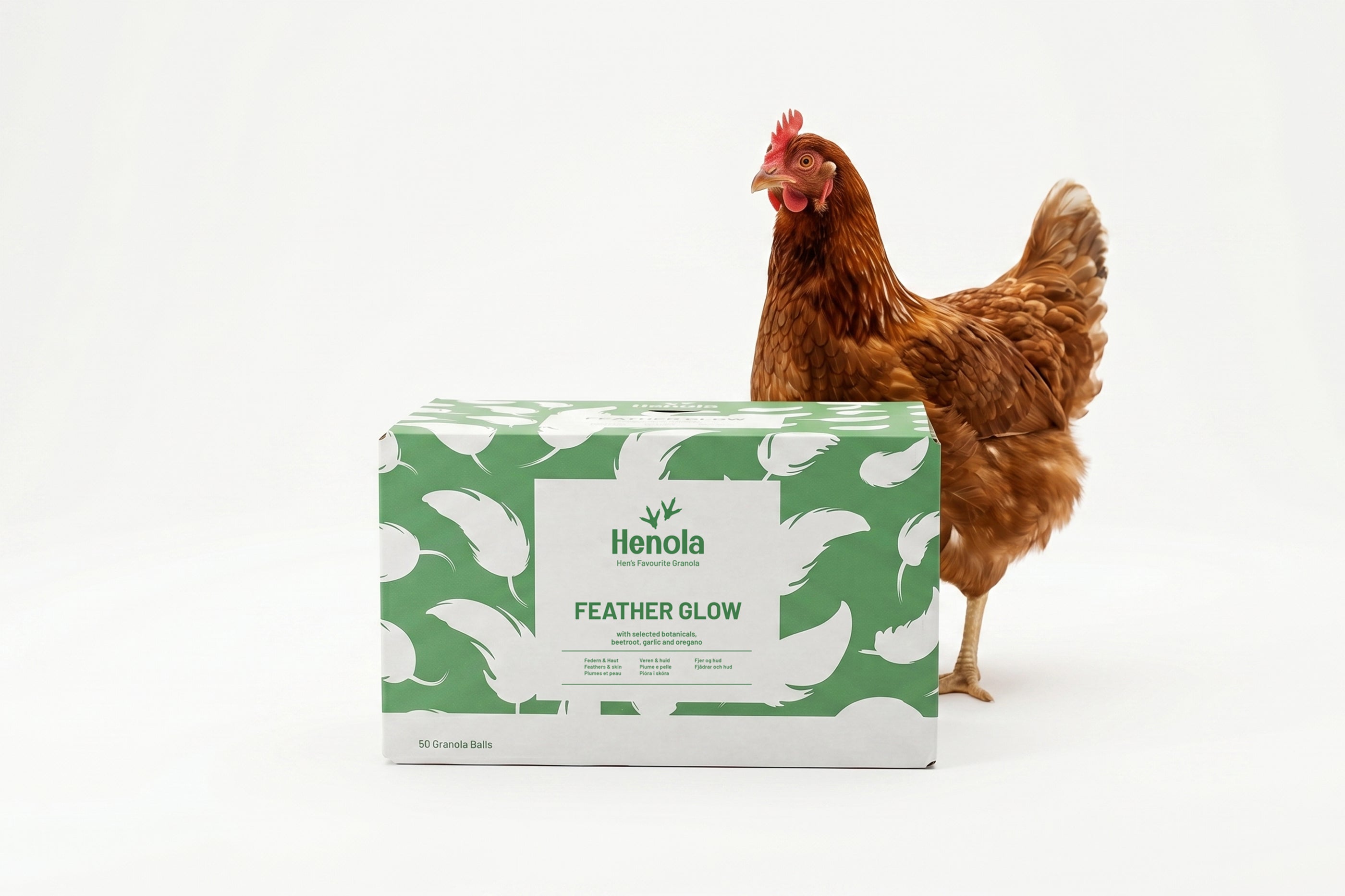 Henola Snackballs Feather Glow 50 Stk.